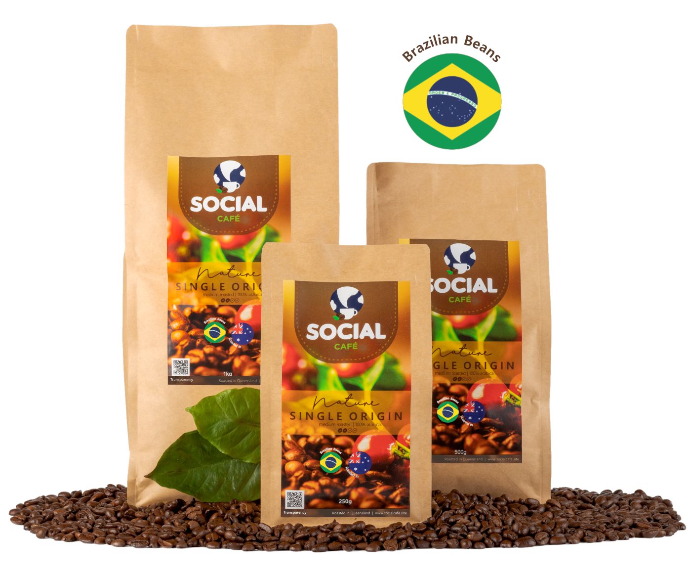 NATURE SINGLE ORIGINS - BRAZIL – Social Cafe NATURE SINGLE ORIGINS - BRAZIL – Social Cafe